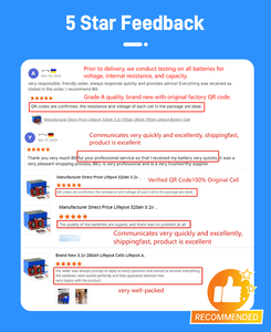 LF280K 280Ah a级Lifepo4电池314Ah棱镜锂离子电池8000循环家用储能系统 - Product Image 4