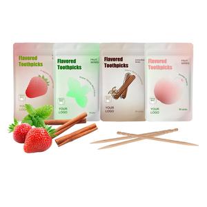 Coffret en bois aromatisé à <span class=keywords><strong>la</strong></span> menthe verte en gros avec fermeture éclair, pour bâtonnets de dentifrice parfumés, infusés sur mesure à <span class=keywords><strong>la</strong></span> <span class=keywords><strong>cannelle</strong></span>, aides au sevrage tabagique, et fruits. - Product Image 4
