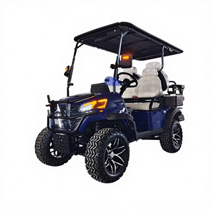 Carrito de Golf Eléctrico de 48V con Etiqueta Privada Personalizada, Voiturette de Acero para Club de Golf - Product Image 1