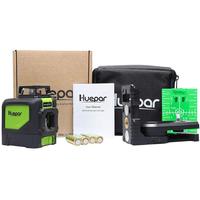 Niveau laser Huepar 901CG à auto-nivellement, 360° horizontal, ligne croisée, mode impulsion multi-extérieur, 5 lignes, faisceau vert