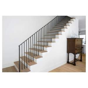 <span class=keywords><strong>Escalera</strong></span> de Madera de Alta Calidad con Peldaños Rectos para Áticos en el Segundo Piso de Dúplex - Product Image 4