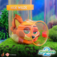 Authentique Hot Toys ZTP 2 Cosbi Blind Box avec figurine de collection Judy Hopps Nick Wilde Blind Box