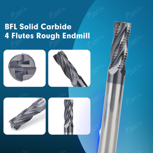 Bfl rắn <span class=keywords><strong>Carbide</strong></span> inch Kích thước <span class=keywords><strong>3</strong></span> <span class=keywords><strong>Flute</strong></span> 4 <span class=keywords><strong>Flute</strong></span> <span class=keywords><strong>roughing</strong></span> CNC phay công cụ <span class=keywords><strong>roughing</strong></span> <span class=keywords><strong>End</strong></span> Mills cho CNC - Product Image 3
