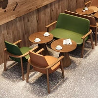 Ensemble de chaises de restaurant en bois massif, style simplicité moderne, pour cafés, restaurants, bars - Mobilier commercial