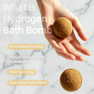 Kruiden Hydrogen Spa Badbommen Antioxidanten Moleculaire H2 Rijke Watertabletten met Natuurlijke Kruiden Huidmassage Ontspanning RV Gas - Product Image 3