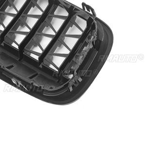 Bandes décoratives pour calandre de voiture, grille de course étoilée noire pour pare-chocs avant BMW Série 5 F10 2011-2016, pièce extérieure - Product Image 6
