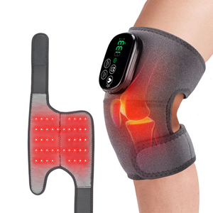 Fabricante inalámbrico infrarrojo terapia de luz roja calefacción rodilla masajeador 660nm 850nm aplicación corporal-alivio del dolor para codo articular - Product Image 1
