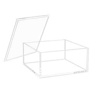 صندوق أكريليك شفاف صندوق تخزين من الأكريليك بحجم مخصص - Product Image 5