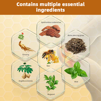 Cápsulas de Veneno de Abeja Natural y Eficaz para el Alivio del Dolor, Suplemento para la Reparación de Tejidos Blandos y Articulaciones, Suplemento Dietético Portátil