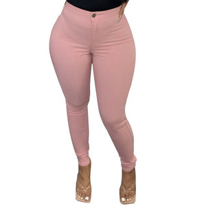 2023 <strong>Slim</strong> Skinny <strong>Jeans</strong> <strong>Women</strong> Candy Color Overalls Fall Denim Pencil Stretch <strong>Jeans</strong> Fall Pants for <strong>Women</strong> - Product Image 1