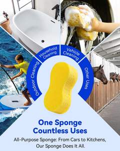 Vente en gros 100 pièces grandes éponges de lavage de <span class=keywords><strong>voiture</strong></span> tout usage mousse extra épaisse cuisine salle de bain ménage nettoyage par nom gomme <span class=keywords><strong>magique</strong></span> - Product Image 6