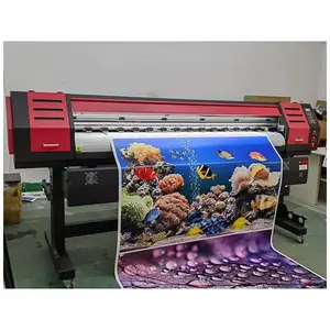 Industriële 1800Mm 1.8M Inkjet Printer Voor Kleding Jurk En Vlag Met 2-eps I3200 Heads Eco Solvent Printer Goede Prijs