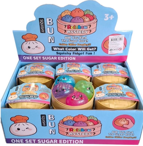 Juguete de simulación personalizado de dumpling de TPR con purpurina, suave y apretable, mini juguete de caja sorpresa, color aleatorio, forma de comida, antiestrés para niñas - Product Image 4