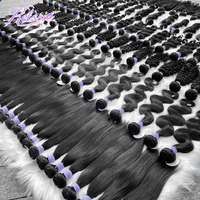 8A Kinky Curly Raw Indian Hair Bundles, Bundel Rambut Mentah Grosir dari Vendor Rambut Virgin, 8a Curly Double Drawn Hair Extension