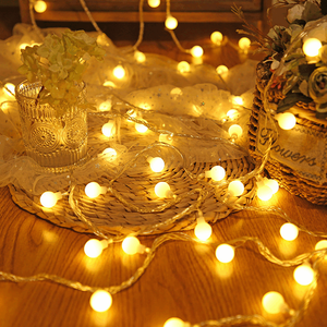 Guirnalda de Luces LED Decorativas, IP44, Funciona con Batería o USB, para Exteriores, Navidad, Bodas, Decoración de Carpas, Guirnalda de Luces en Serie - Product Image 2