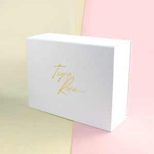 Luxury Custom Design Matte <b>Large</b> Rigid Paper Cardboard <b>Gift</b> Packaging Magnetic Folding <b>Box</b> for Wedding Dress - Product Image 6