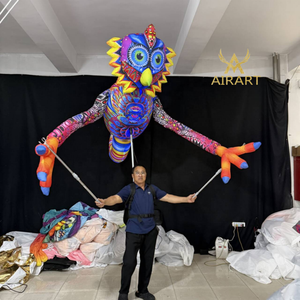 Marioneta Inflable <span class=keywords><strong>de</strong></span> Insecto Alebrije Clásica en Oferta con Luz LED para el Día <span class=keywords><strong>de</strong></span> Muertos en México, Desfile <span class=keywords><strong>de</strong></span> Halloween - Product Image 4