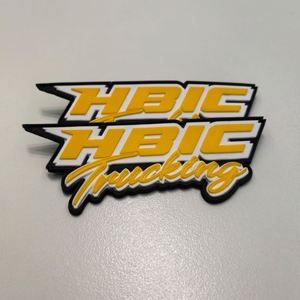 Patchs thermocollants personnalisés en PVC souple 3D avec logo, patchs adhésifs en PVC, patchs en caoutchouc pour sacs tactiques - Product Image 3