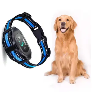 Cheap Vibration Shock Anti Device Water Resistant Stop Static Rechargeable Dog Bark Collar -anti Barking
