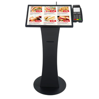 Kiosco de Autoservicio de 18.5, 21.5 y 27 Pulgadas con Impresión de Recibos, Pago, Cámara POS y Escáner para Impresión de Facturas e Información