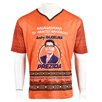 T-shirt personnalisé 100 % coton, écologique, séchage rapide, anti-boulochage, style élection présidentielle amusant, vente en gros à prix réduit