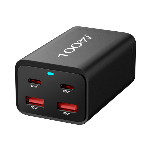 USB C Charger 65W Type C PD Fast Charging Multiple 100W 4 Ports Desktop Phone Charger Station for iPhone iPad Tablet and Laptop