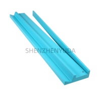 Plateau de rangement en bois bleu turquoise vif de 19 pouces pour tuiles de mahjong, idéal pour les jeux de société et les divertissements en famille