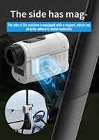 Télémètre laser de golf personnalisé 905 nm avec interrupteur de pente, écran LCD, portée 600m-2000m, IP54, pour le golf et la chasse