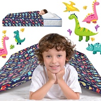 Couvre-lit pour enfants, drap de lit sensoriel compressif, édredon extensible respirant, soulage le stress, aide à dormir, couvre-lit de 1,5 m