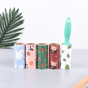 Roller Perekat Bulu Hewan Ramah Lingkungan untuk Penggunaan Sehari-hari, 60 Lembar, Manual, Plastik, Penghilang Bulu Hewan Peliharaan - Product Image 1