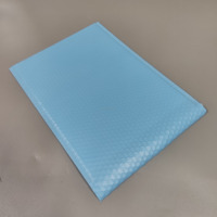 Enveloppes d'expédition rembourrées en PE à fond carré co-extrudé de 11*13 cm, avec fermeture éclair supérieure, résistantes à l'humidité, pour l'emballage