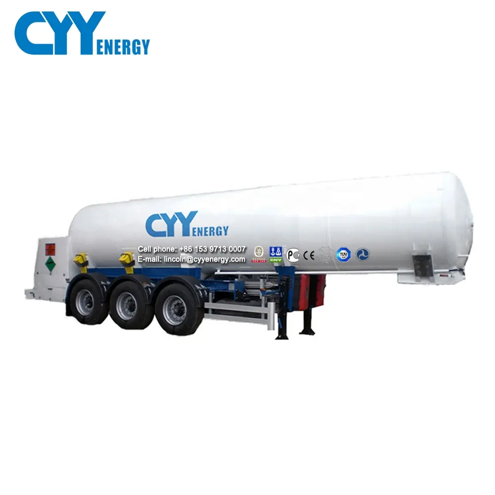 High Quality 20ft cngトレーラー/CNG Tube Skid Container Trailer