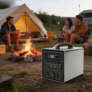 Estación de Energía Solar Portátil de 600W con Onda Sinusoidal Pura, Pantalla LCD, Generador de Corriente Alterna para Exteriores, para Camping, Pesca y Emergencias - Product Image 2