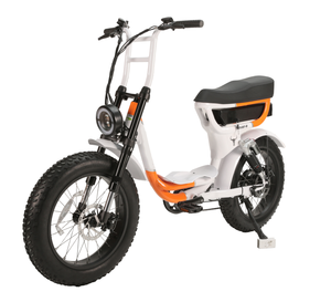 มอเตอร์ไซค์ไฟฟ้าวิบาก 48V 20Ah ลิเธียม 500W 60กม./ชม. รุ่น Super Road Scrambler ยางใหญ่ โครงอะลูมิเนียมอัลลอยด์ พร้อมตะแกรงหลัง มอเตอร์ BAFANG - Product Image 3