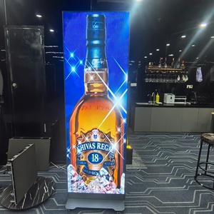 Pantalla LED para pósteres de interior P1.86, pantalla de video LED de 0.96x1.92m, aluminio fundido a presión, pantalla LED publicitaria, panel LED COB plegable - Product Image 1