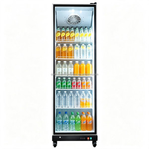 2026 Wholesale Household Energy-Saving Full Glass 1-Door Display Cabinet and Beverage Refrigerated <b>Freezer</b> - Product Image 4