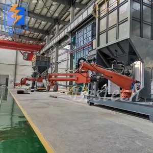 Double Arm Continuous Resin Sand Reclamation Line