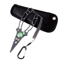 Pince de pêche avec poignée ergonomique innovante, résistante à la corrosion et à l'eau salée, outil multifonction pour enlever les hameçons, tressé