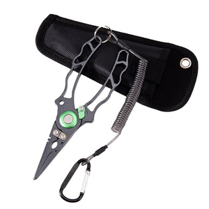 Pince de pêche avec poignée ergonomique innovante, résistante à la corrosion et à l'eau salée, outil multifonction pour enlever les hameçons, tressé - Product Image 3