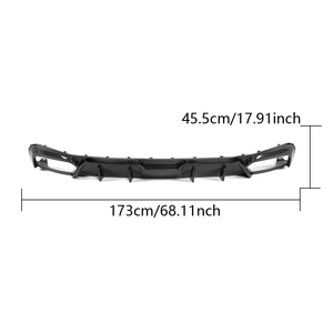 High Quality Carbon Fiber PRO Style Rear Bumper Lip Rear Diffuser for BMW X5 G05 2019-2026 - Product Image 6