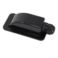 Boîte de presse-étoupe étanche simple à Double câble 3-7mm pour panneau solaire ABS noir/blanc pour panneau solaire camping-cars caravanes bateaux