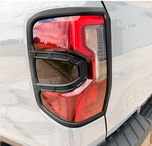 ฝาครอบไฟท้ายสีดำด้านเข้ากันได้กับ <span class=keywords><strong>Ford</strong></span> <span class=keywords><strong>Ranger</strong></span> <span class=keywords><strong>2022</strong></span> 2023 2024 T9 <span class=keywords><strong>wildtrak</strong></span> Sport <span class=keywords><strong>4X4</strong></span> Next Gen - Product Image 3