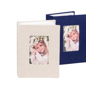 Álbumes de fotos personalizados cubiertos de lino, almacenamiento de imágenes DIY, ideal para recuerdos de bebés y fotos familiares - Product Image 6