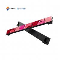 P1.87mm magasin de détail publicité LED bande d'affichage écran d'étagère de signalisation numérique barre 300*60mm pour barre étagère affichage à LED