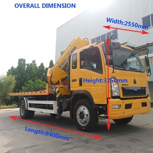 Xe Tải Loại Bỏ Đường Bộ Giường Phẳng Xe Tải Vận Chuyển Xe Hơi Xe Tải Kéo Phá Hủy - Product Image 5