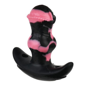 Consolador de caballo con correa de cuero ajustable con mordaza de boca, juguete sexual <span class=keywords><strong>para</strong></span> juego de pareja, bozales de boca de engranaje de Bondage - Product Image 2