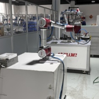 Bras robot collaboratif 6 axes JAKA A12 56,4 kg compatible PLC, résistant aux éclaboussures IP54, en aluminium, pour soudage, palettisation et préhension