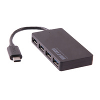 Hub USB 4-en-1 USB 3.0 vers 4 ports USB 3.0 / Adaptateur chargeur Hub Type-C vers USB 3.0 4 ports