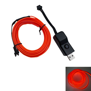 Interior ambient lighting, cool light strip, USB port, with <b>switch</b>, sequential flashing, modified ambient lighting strip. - Product Image 1