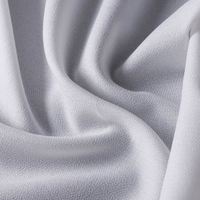 Tissu d'interlining épaissi personnalisé 100% polyester 300D tissé adhésif thermocollant 130g 140g 150g doublure noire pour vêtements